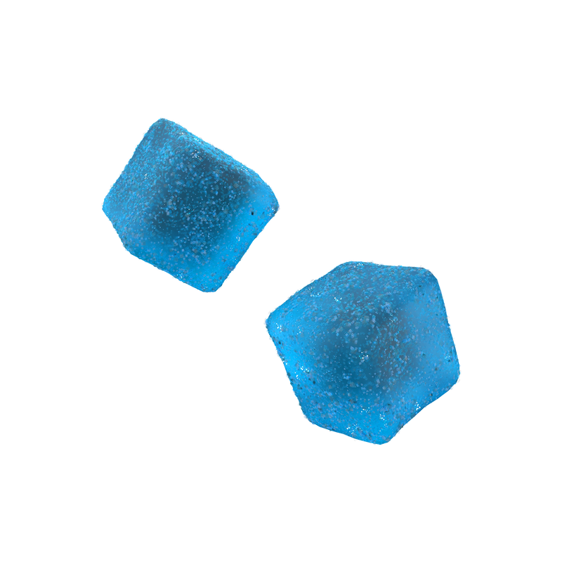 Sour Blue Razz | Heady Blend | 1000mg Edibles