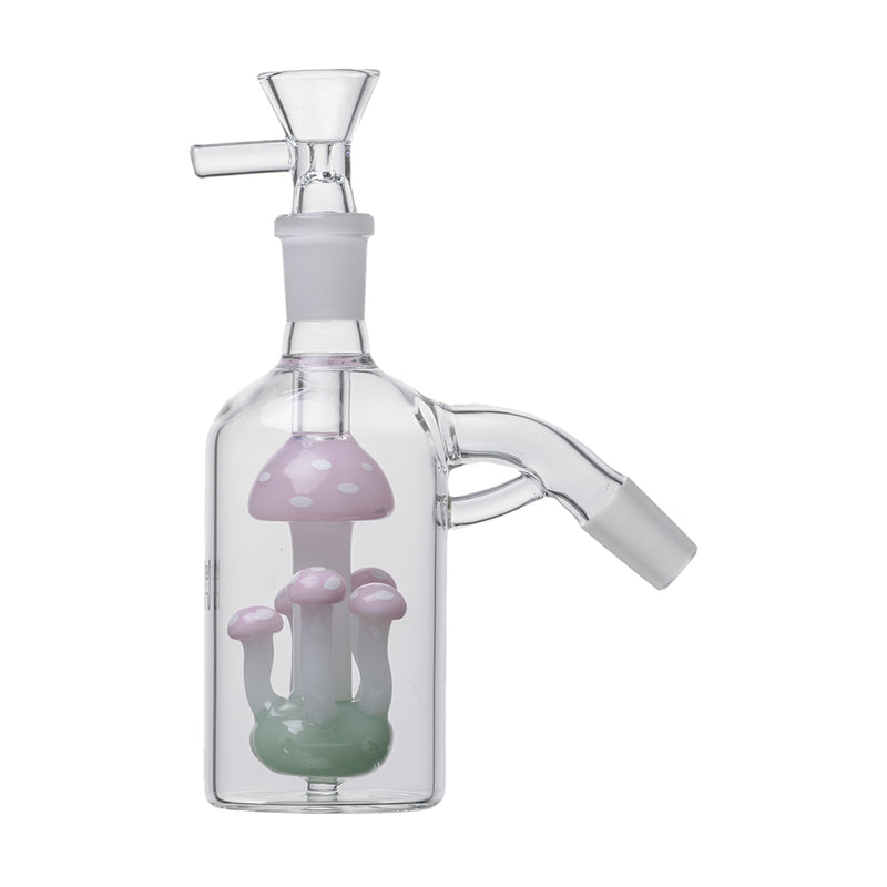 Ash Catcher Shroom Perc de Vidrio con Bowl 14mm Human Grade