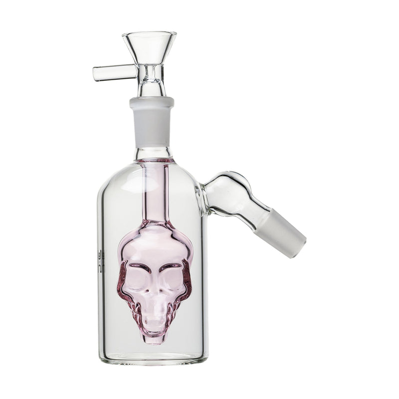 Ash Catcher Skull Perc de Vidrio Human Grade para Bong