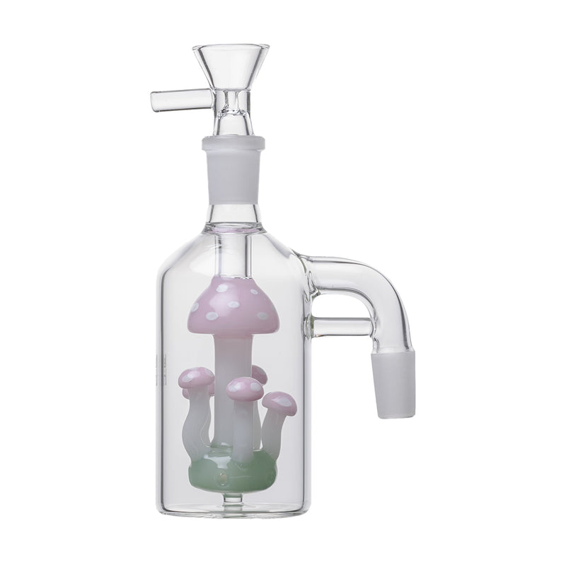 Ash Catcher Shroom Perc de Vidrio con Bowl 14mm Human Grade