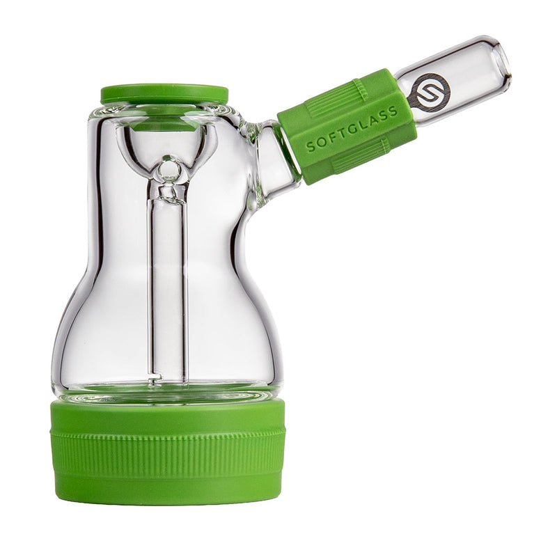 Bubbler SOFTGLASS Core en Vidrio con Protección de Silicona