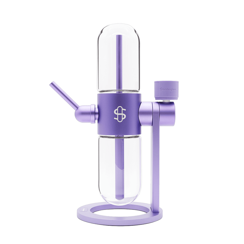 Hookah Stündenglass Gravity Infuser Violeta