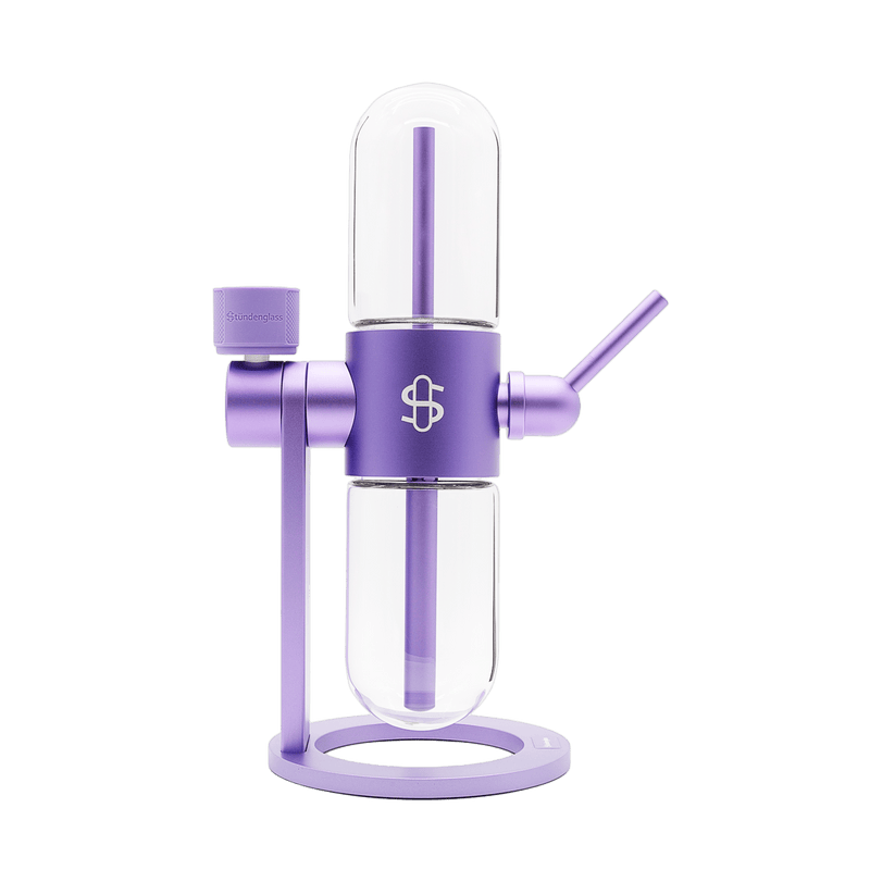 Hookah Stündenglass Gravity Infuser Violeta