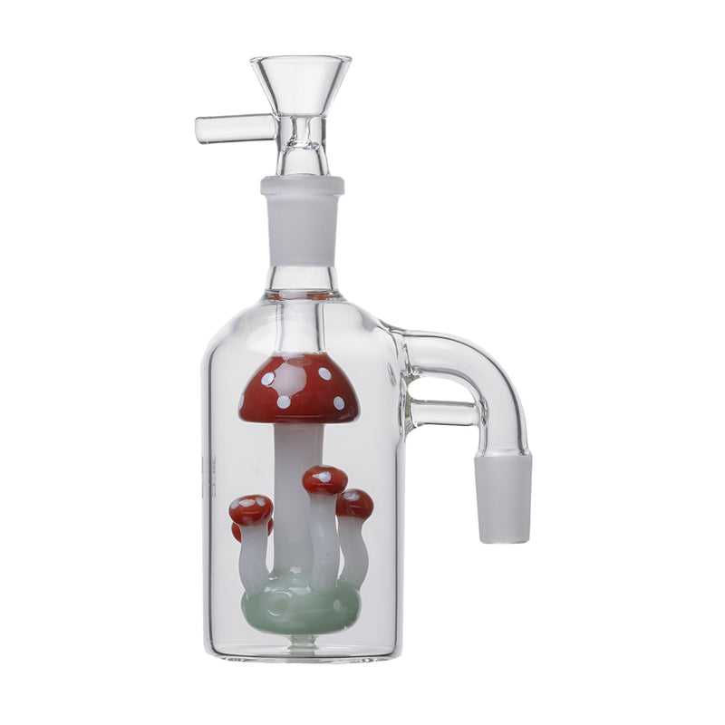 Ash Catcher Shroom Perc de Vidrio con Bowl 14mm Human Grade