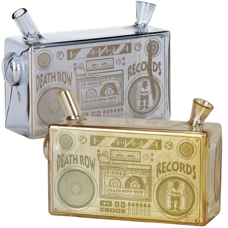 Bubbler Death Row Records Boombox 5" en Vidrio