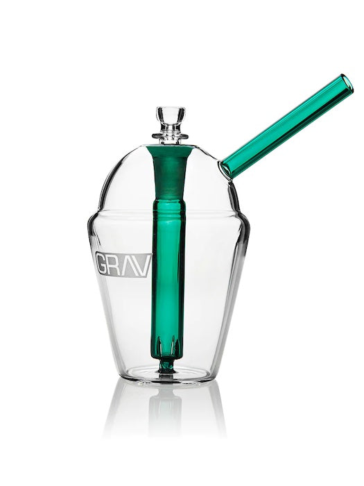 Bubbler GRAV Slush Cup Portátil con Straw de 14mm
