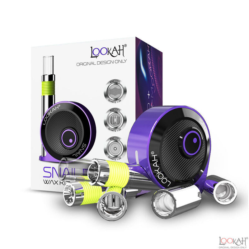 Vaporizador de Cera Lookah Snail 2.0 Kit 510 Portátil
