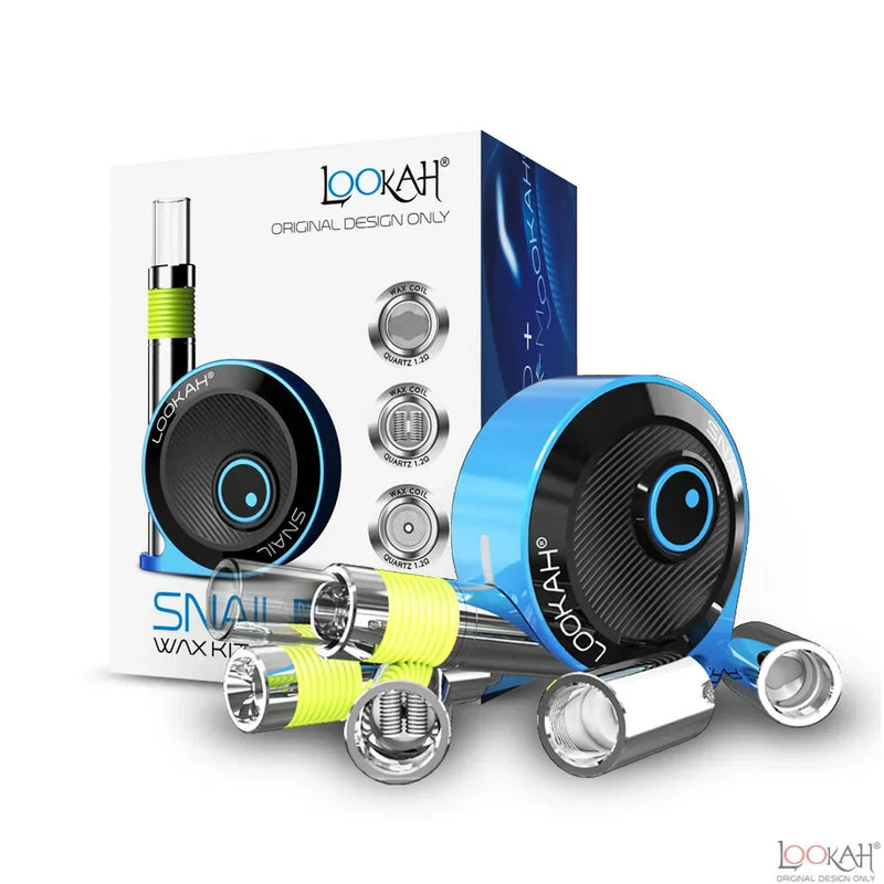 Vaporizador de Cera Lookah Snail 2.0 Kit 510 Portátil