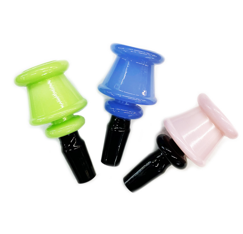 Bowl de Vidrio 14mm Macho Slime con Socket Negro