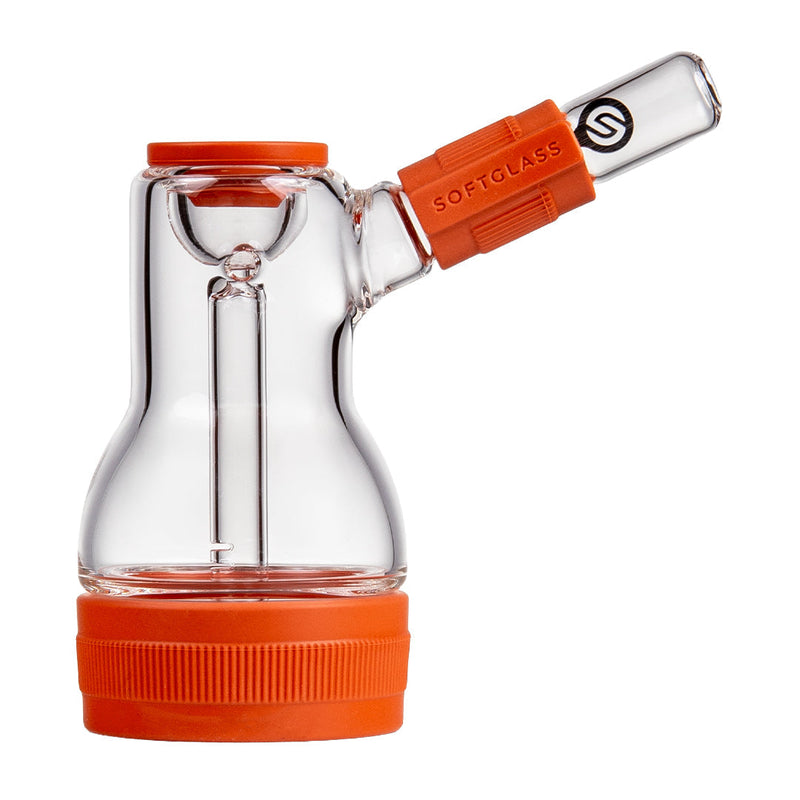 Bubbler SOFTGLASS Core en Vidrio con Protección de Silicona