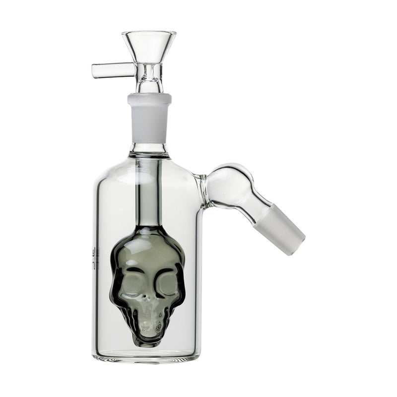 Ash Catcher Skull Perc de Vidrio Human Grade para Bong