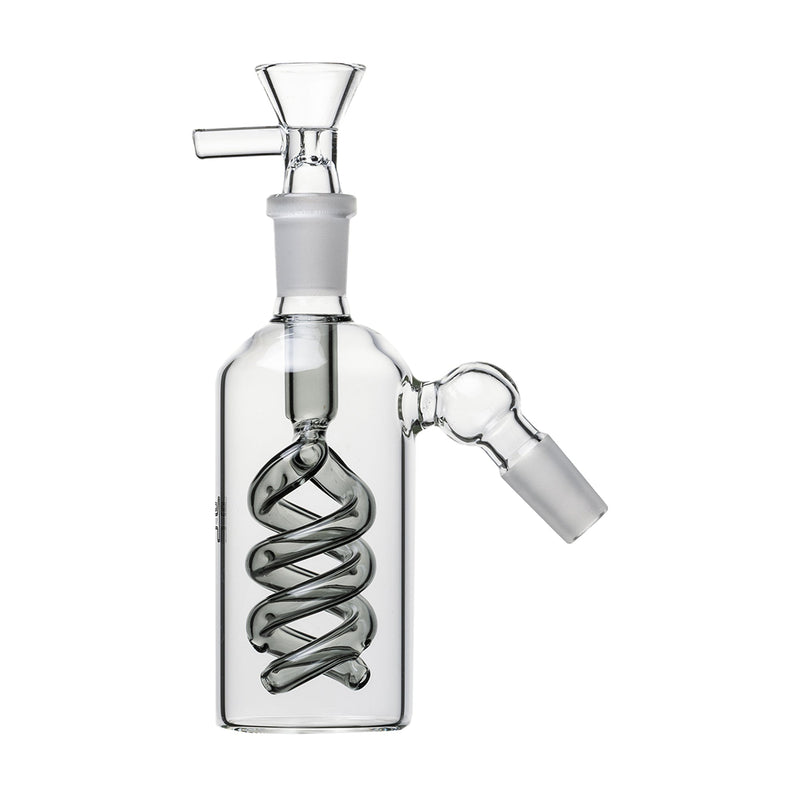 Ash Catcher Spiral Perc con Flower Bowl 14mm Human Grade