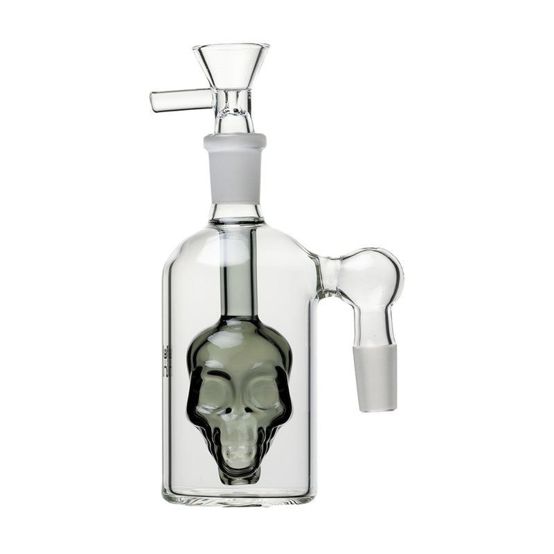 Ash Catcher Skull Perc de Vidrio Human Grade para Bong
