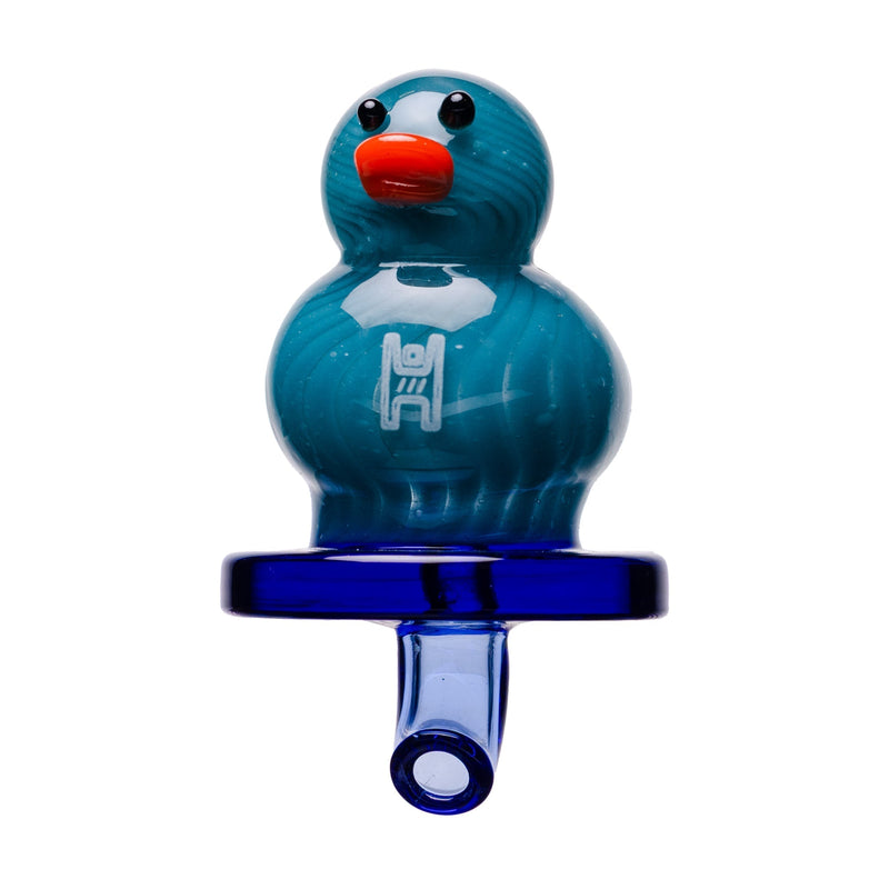 Carb Cap Directional Pato de Hule en Vidrio Boro