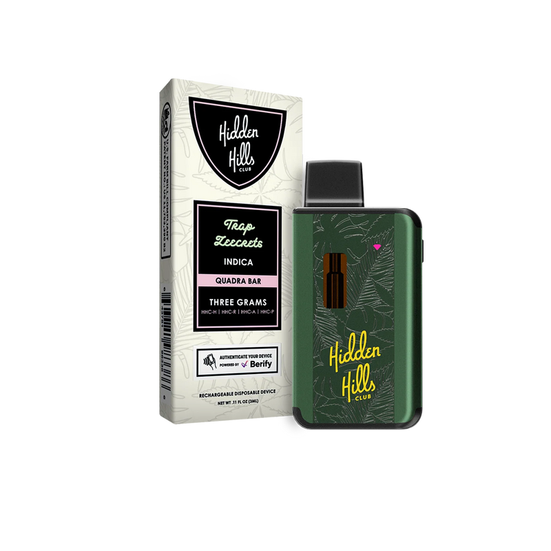 3G DISPO - QUADRA BLEND - TRAP ZEECRETS