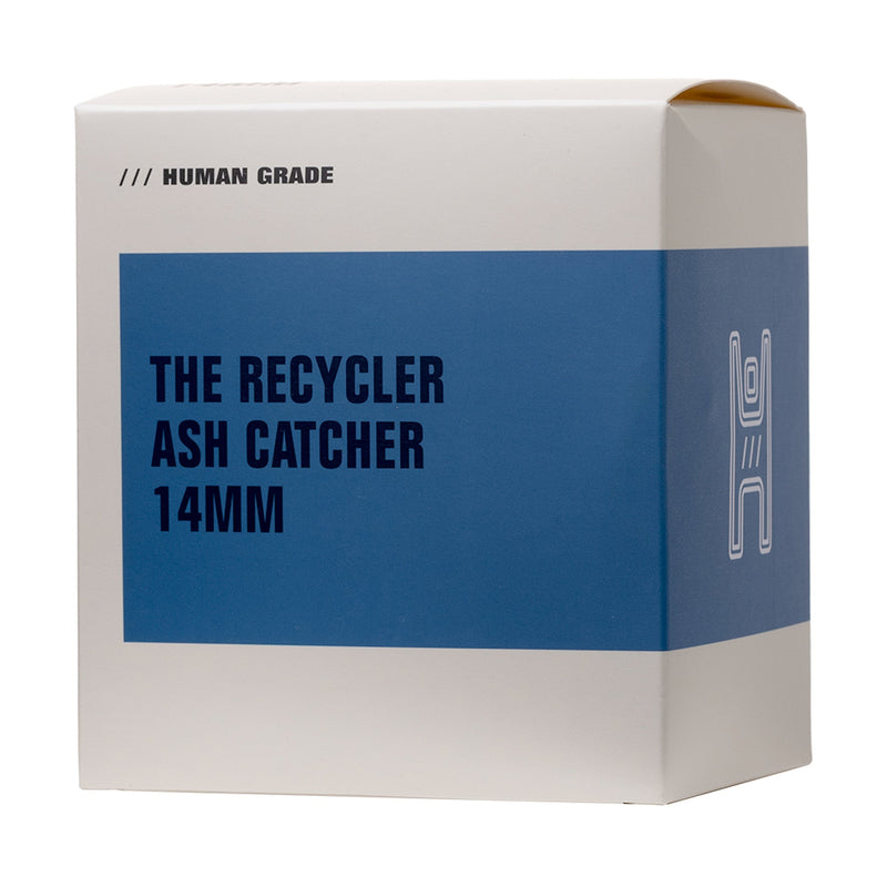 Ash Catcher Recycler Human Grade con Shower Perc 14mm