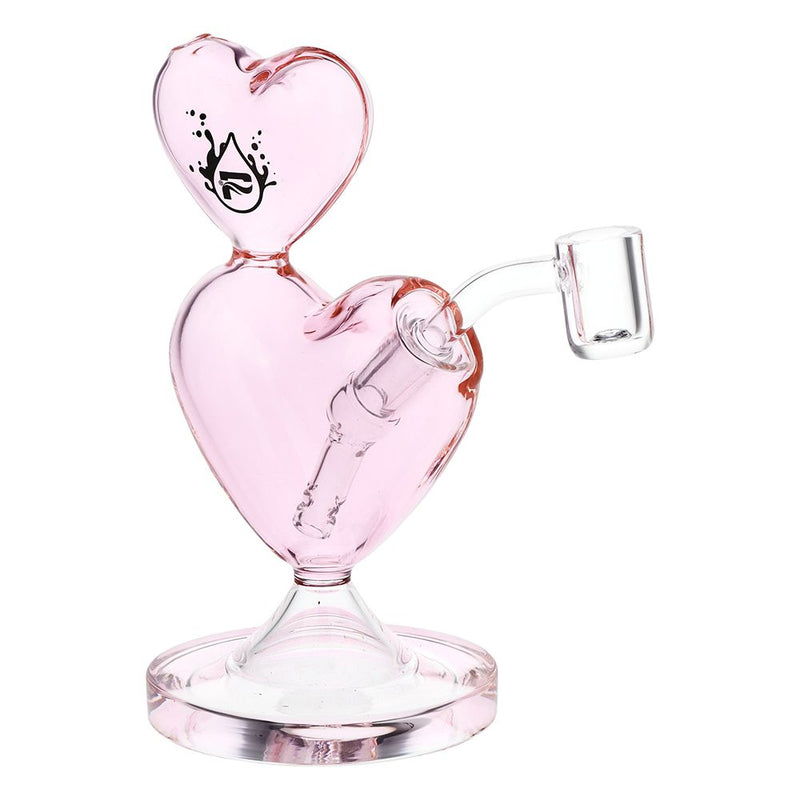 Pulsar Charming Dual Heart Dab Rig en Vidrio