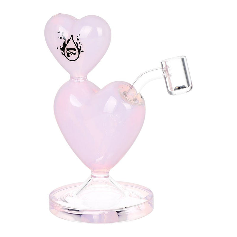 Pulsar Charming Dual Heart Dab Rig en Vidrio