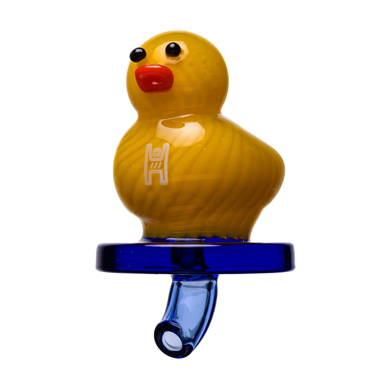 Carb Cap Directional Pato de Hule en Vidrio Boro