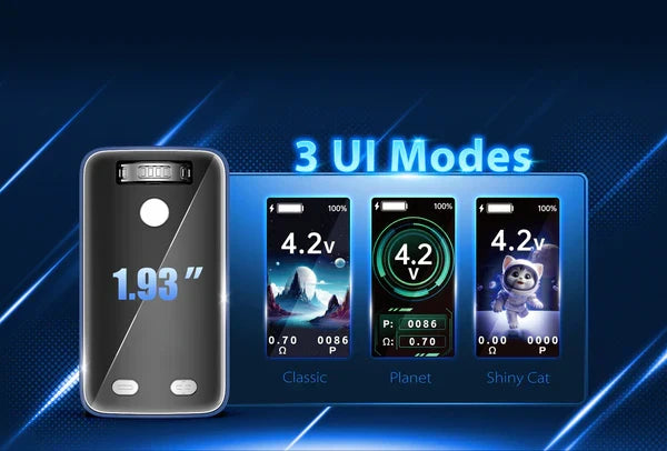 Vape Recargable Yocan UNI 3.0 Plus Box Mod 510