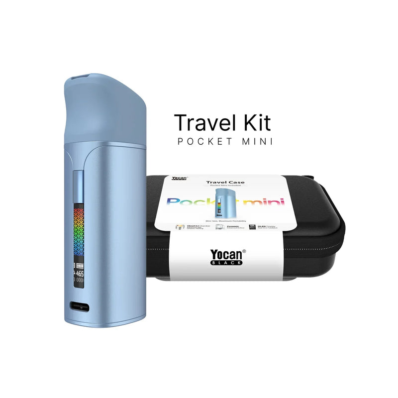 Vaporizador de Cera Yocan Black Pocket Mini Kit de Viaje