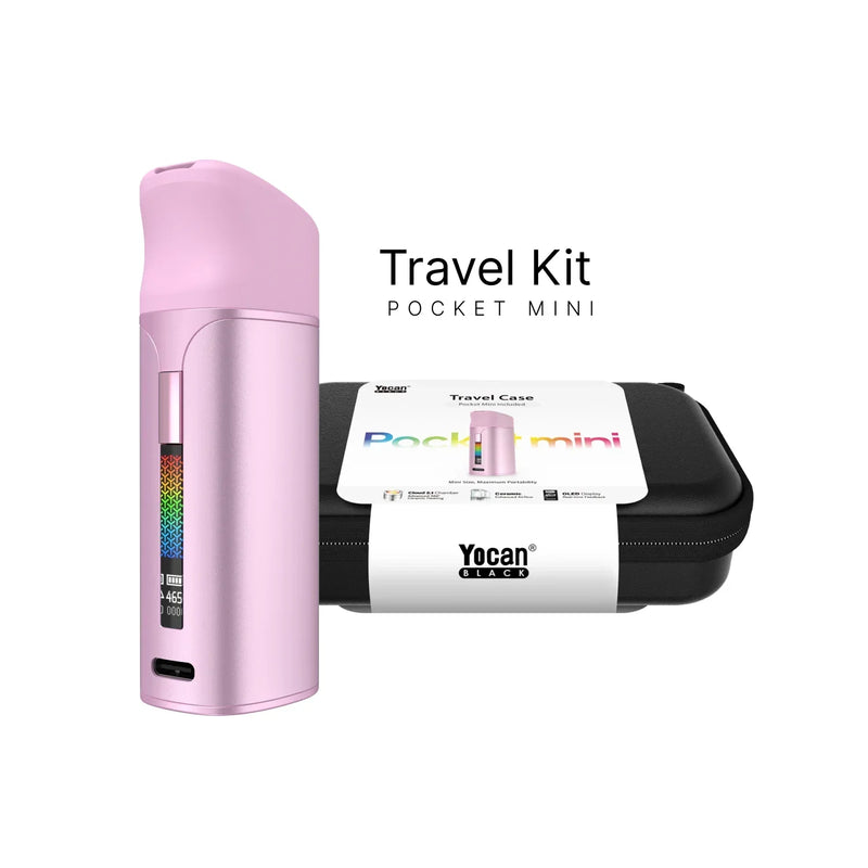 Vaporizador de Cera Yocan Black Pocket Mini Kit de Viaje