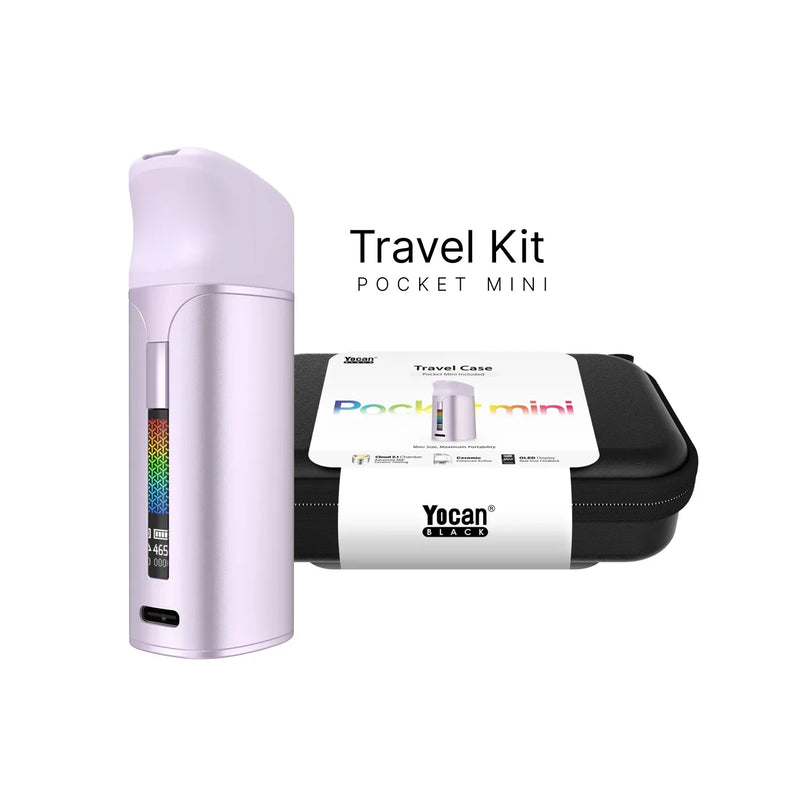 Vaporizador de Cera Yocan Black Pocket Mini Kit de Viaje