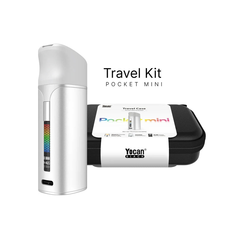 Vaporizador de Cera Yocan Black Pocket Mini Kit de Viaje