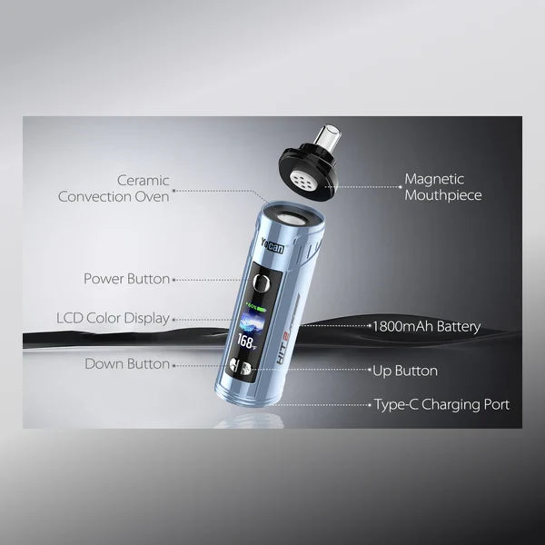 Vaporizador de Hierba Seca Yocan HIT 2 Portátil