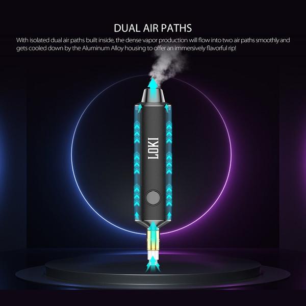 Vaporizador de Cera Yocan Loki Portátil de Aluminio