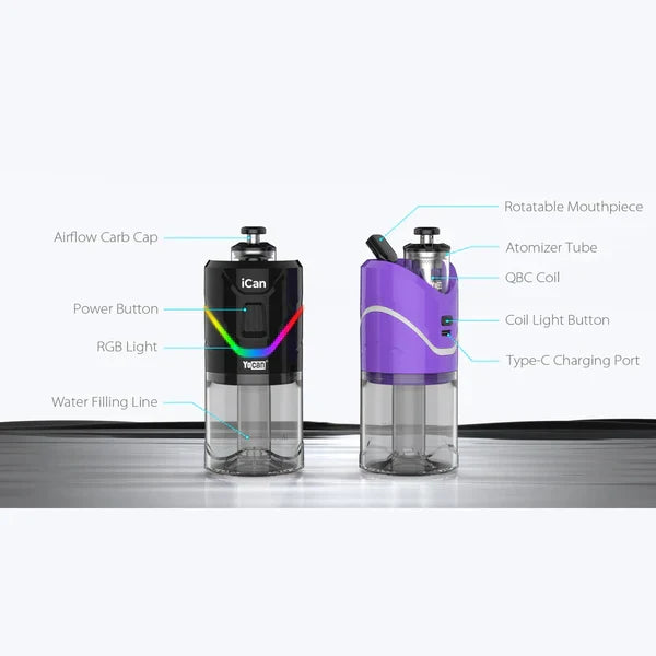 Vaporizador de Cera Yocan iCan E-Rig Portátil 1100mAh