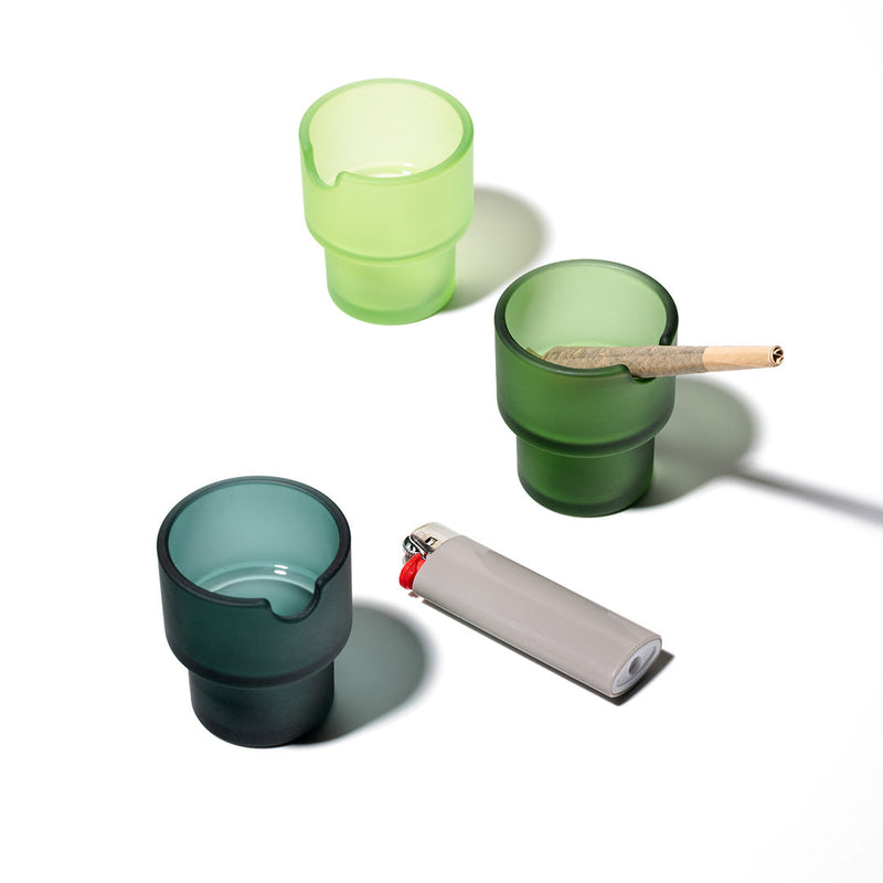Cenicero de Vidrio Apilable NWTN Home (Set de 3)