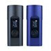 Arizer Solo II vape devices in gray and blue with digital displays; best portable vaporizers