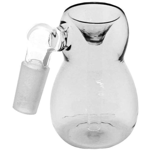 18mm Ash Catcher: Glass wine decanter with ice chamber for glass water pipes