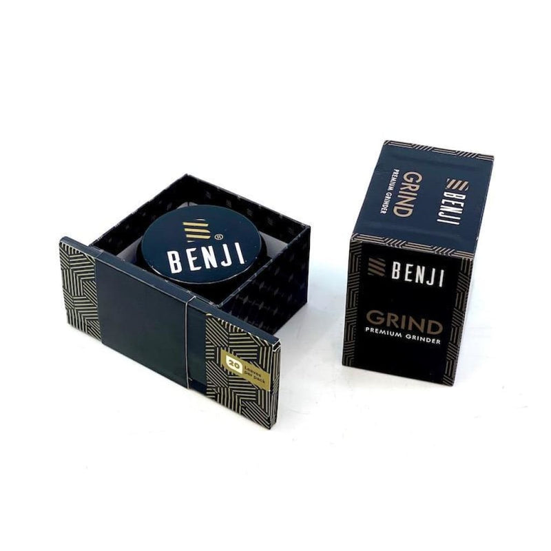 Grinder Benji 2.2" Negro Mate Aluminio 4 Piezas