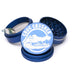 Blue Croc Crusher Herb Grinder With Diamond Teeth And Teflon Glide Ring