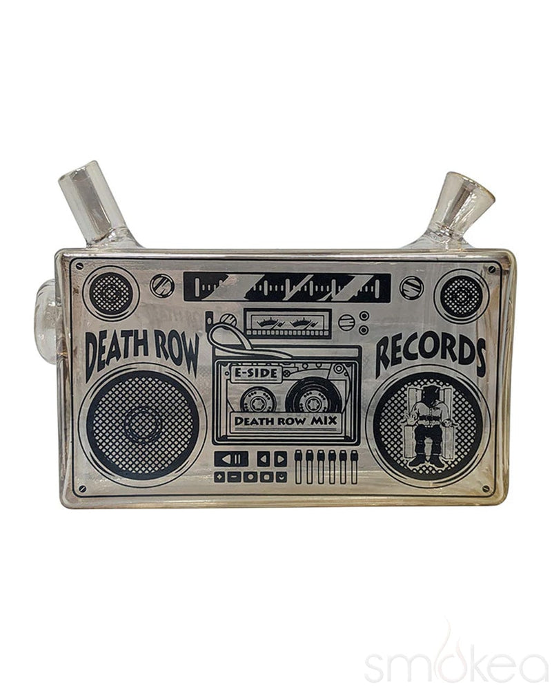 Bubbler Death Row Records Boom Box en Vidrio Resistente