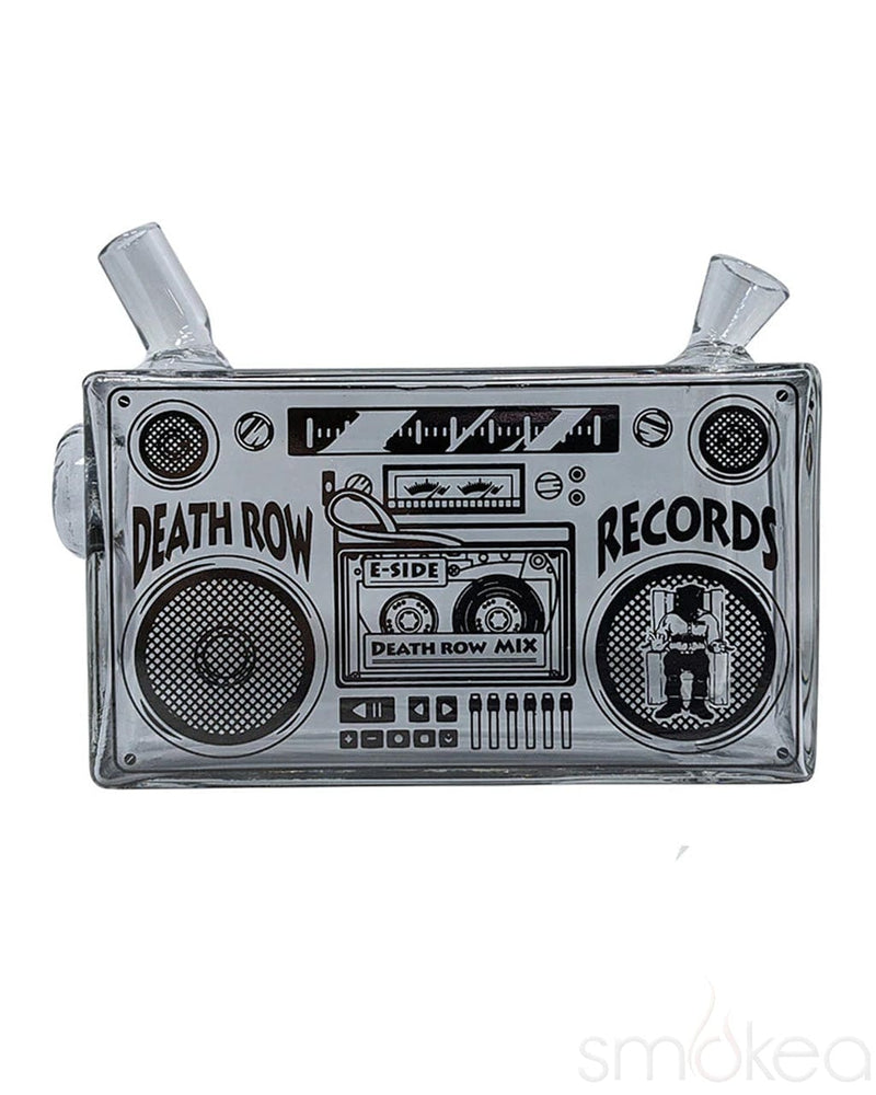 Bubbler Death Row Records Boom Box en Vidrio Resistente