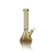 Amber Glass Diamond Base Beaker Water Pipe with Long Neck - Sophisticated Design