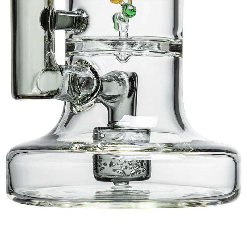 Dab Rig Calibear DNA con Spider Web Perc en Vidrio