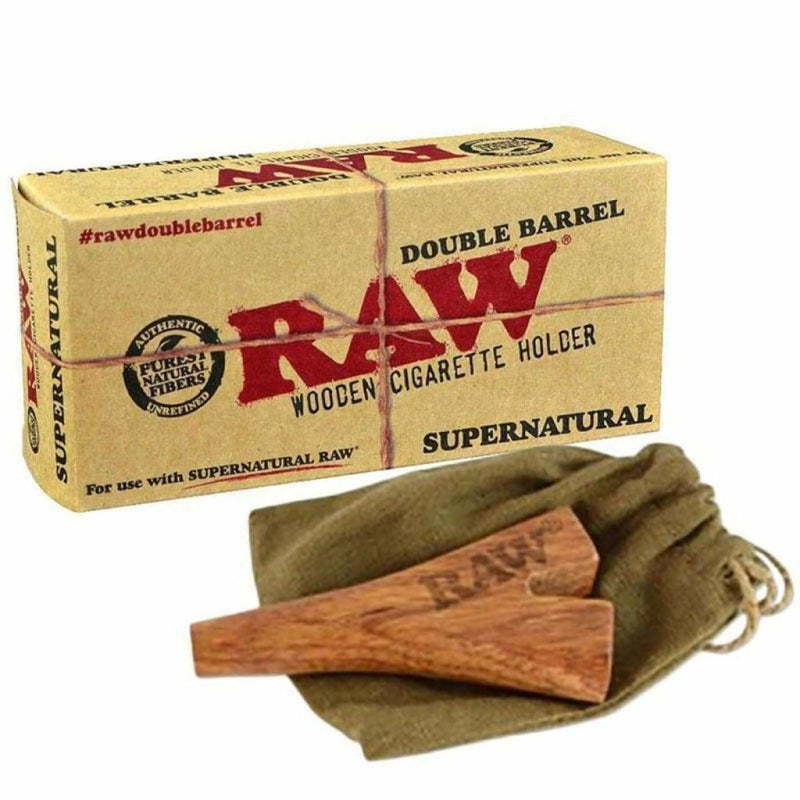 Joint Holder RAW de Madera Doble Cañón (Knotwood)