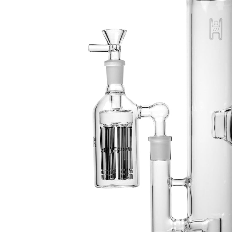 Ash Catcher Jellyfish Perc de Vidrio Human Grade para Bong