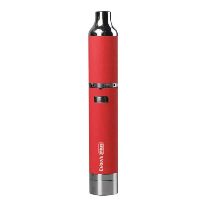 Yocan Evolve Plus Wax Pen With Dual Quartz Wax Atomizer - Red And Silver Vape Device