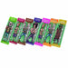 Colorful Lion Rolling Circus Flavored Hemp Wraps With Illustrated Characters On Packaging