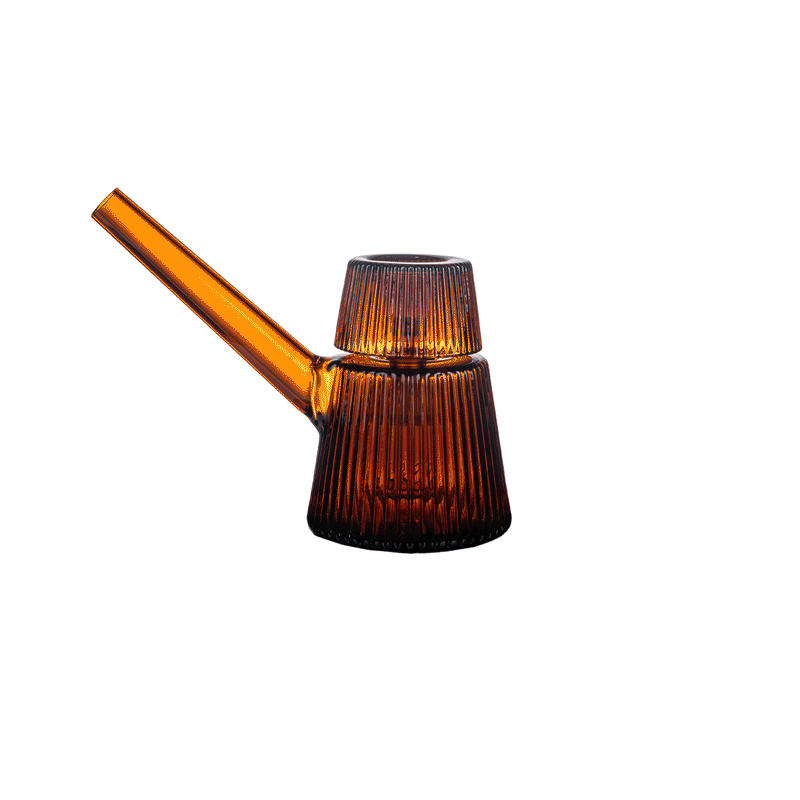 Bubbler NWTN Home Deco Escultural en Vidrio Borosilicato