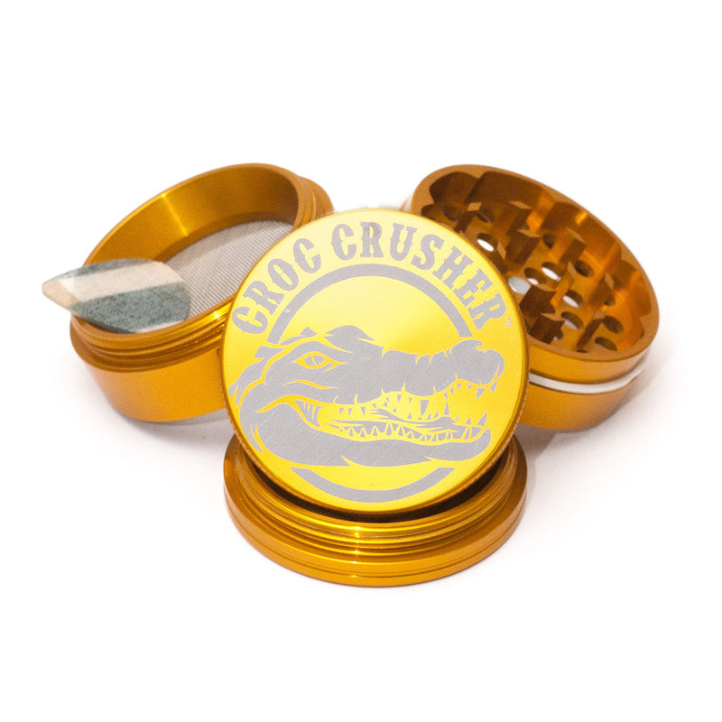 Grinder Croc Crusher 2.2" Aluminio 4 Piezas