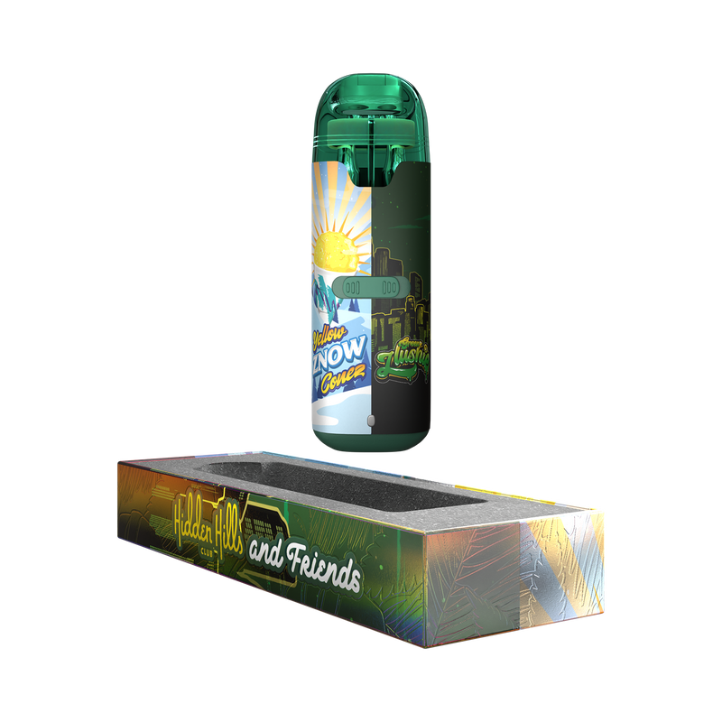 HH AND FRIENDS - Yellow Znow Conez / Green Zlushie