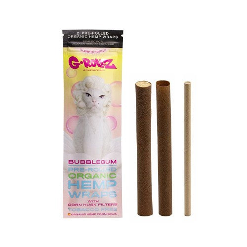 G-Rollz Pet Rock 4 Organic Hemp Wraps with Filters