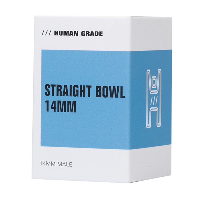 Bowl de Vidrio Recto 14mm Macho Artisan 3"