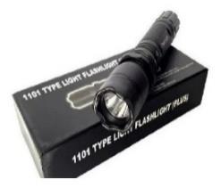 TABANO LINTERNA CON LASER